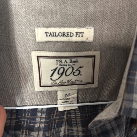 Jos A Bank 1905 Flannel Medium - Picture 3 of 3